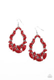 Tenacious Treasure - Red Earring