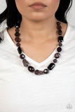 Here Today, GONDOLA Tomorrow - Black Necklace