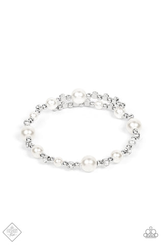 Chicly Celebrity - White Bracelet