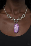 Mystical Mineral - Purple Necklace