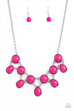 Very Valley Girl - Pink Necklace