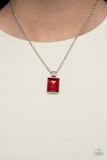 Understated Dazzle - Red Necklace