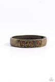 Record-Breaking Bling - Brass Bracelet