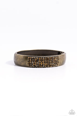 Record-Breaking Bling - Brass Bracelet