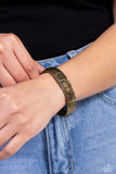 Record-Breaking Bling - Brass Bracelet