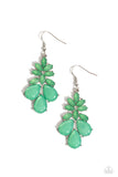 Fashionista Fiesta - Green Earring