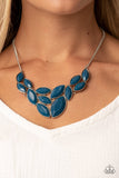 Glitzy Goddess - Blue Necklace