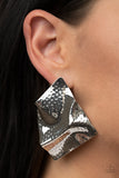 Modern Maverick - Silver Post Earring