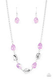 Inspirational Iridescence - Purple Necklace