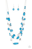 Prismatic Pose - Blue Necklace