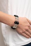 Timelessly Tea Party - Black Bracelet