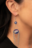 Ethereally Extravagant - Blue Earring