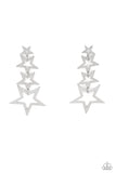 Superstar Crescendo - Silver Post Earring