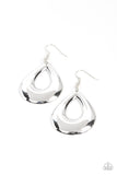 Laid-Back Leisure - Silver Earring