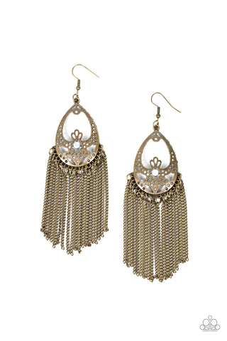 Castle Cottage - Brass Earring