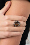 Radiantly Reminiscent - Brown Ring