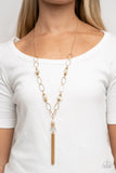 Taken with Tassels - Gold Necklace