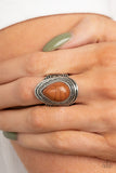 Saguaro Scene - Brown Ring