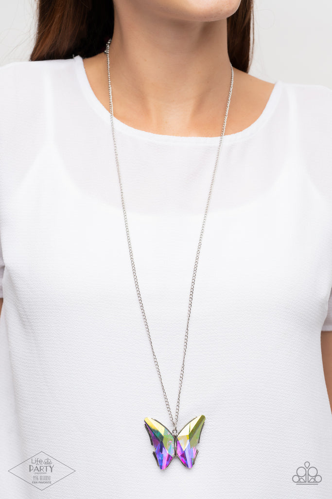 The Social Butterfly Effect Multi Necklace Glitz and Glam With Sharonda