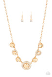 Extravagant Extravaganza - Gold Necklace