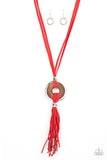 ARTISANS and Crafts - Red Necklace