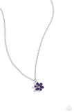 Cottage Retreat - Purple Necklace