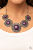 Detail Orientated - Purple Necklace