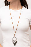 Paradise Pageantry - White Necklace