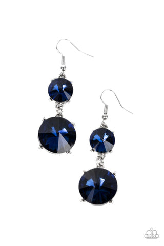 Sizzling Showcase - Blue Earring