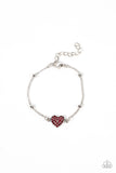 Heartachingly Adorable - Red Bracelet