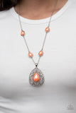 Magical Masquerade - Orange Necklace