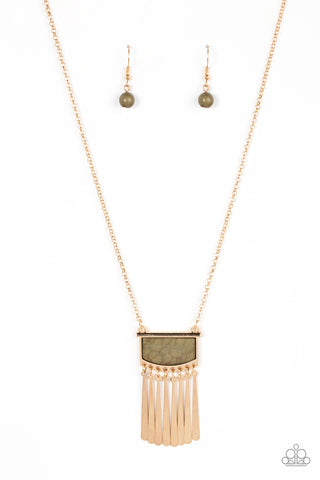 Plateau Pioneer - Green Necklace