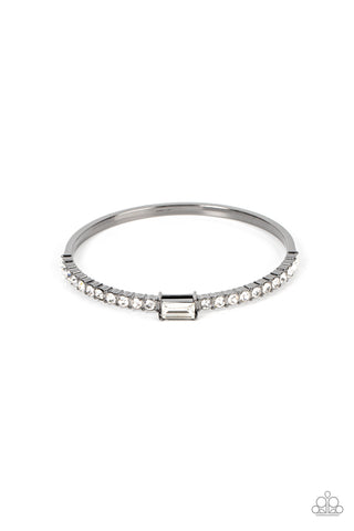 Party Crashing Couture - Black Bracelet