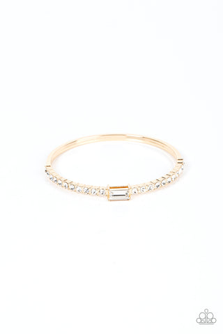 Party Crashing Couture - Gold Bracelet