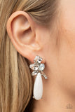 DIY Dazzle - White Post Earring