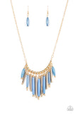 Bohemian Breeze - Blue Necklace