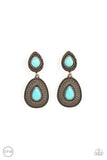 Country Soul - Brass Clip-On Earring