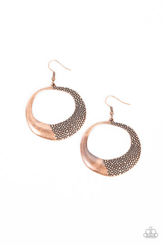 Downtown Jungle - Copper Earring