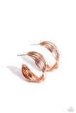 Curvy and Worthy - Copper Hoop Earring