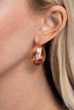 Curvy and Worthy - Copper Hoop Earring