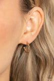 Irresistibly Intertwined - Gold Hoop Earring