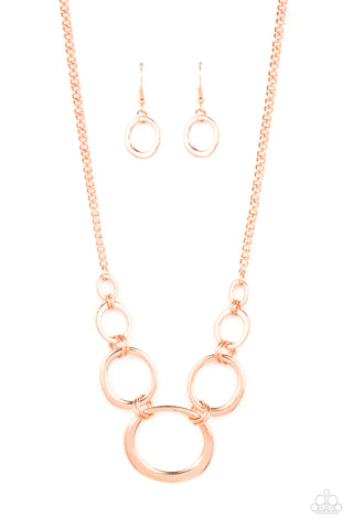 Short Circuit - Copper Necklace