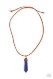 Holistic Harmony - Blue Urban Necklace