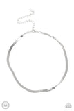 In No Time Flat - Silver Choker