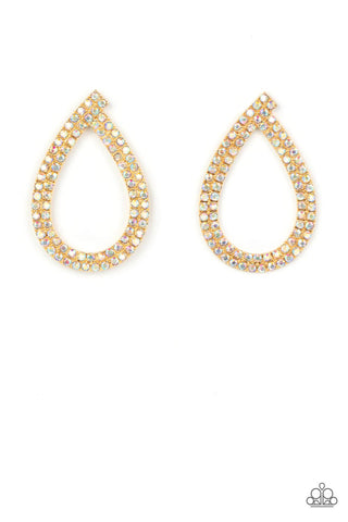 Diva Dust - Gold Post Earring