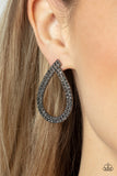 Diva Dust - Black Post Earring