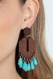 Western Retreat - Blue Post Earring