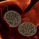 The Whole Nine VINEYARDS - Brass Earring