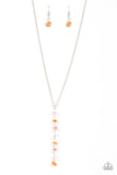 Tranquil Tidings - Orange Necklace