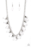 Summertime Tryst - White Necklace